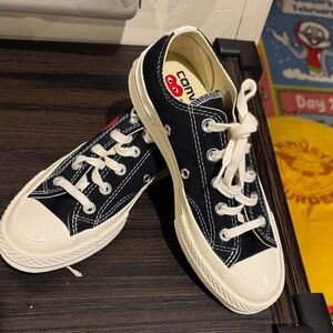 Converse Kids Navy Canvas Sneakers